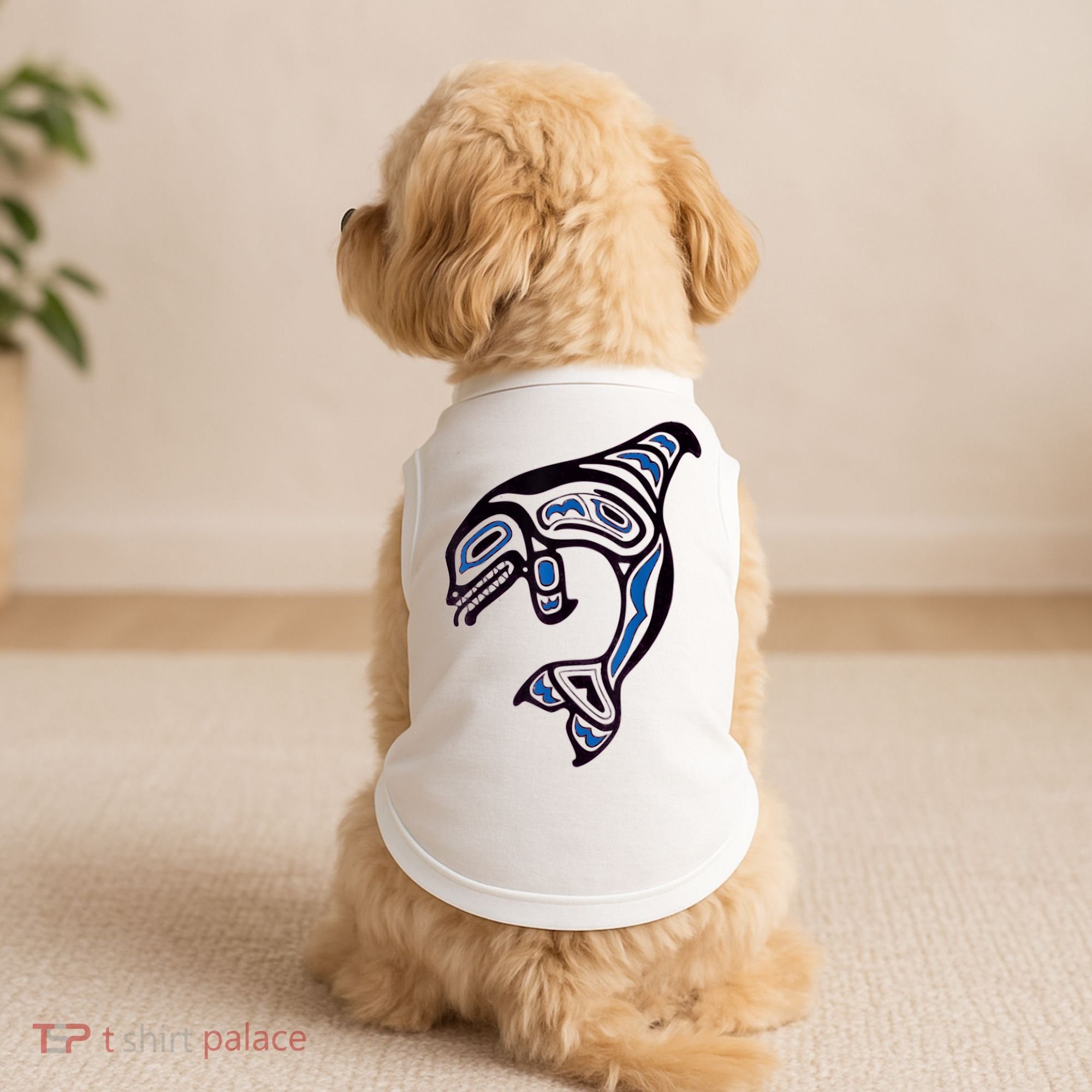Killer Whale Orca Pacific NW Native American Indian Doggie Tank