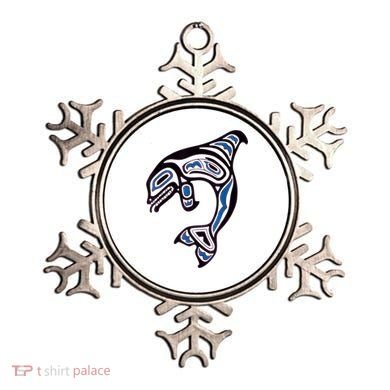 Killer Whale Orca Pacific NW Native American Indian Ornament