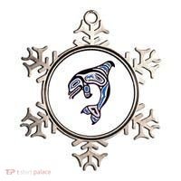 Killer Whale Orca Pacific NW Native American Indian Ornament thumb 0