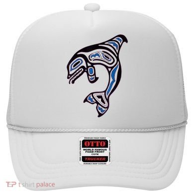 Killer Whale Orca Pacific NW Native American Indian Hat