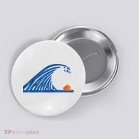 Gary Taxali Kamala Wave Button thumb 0