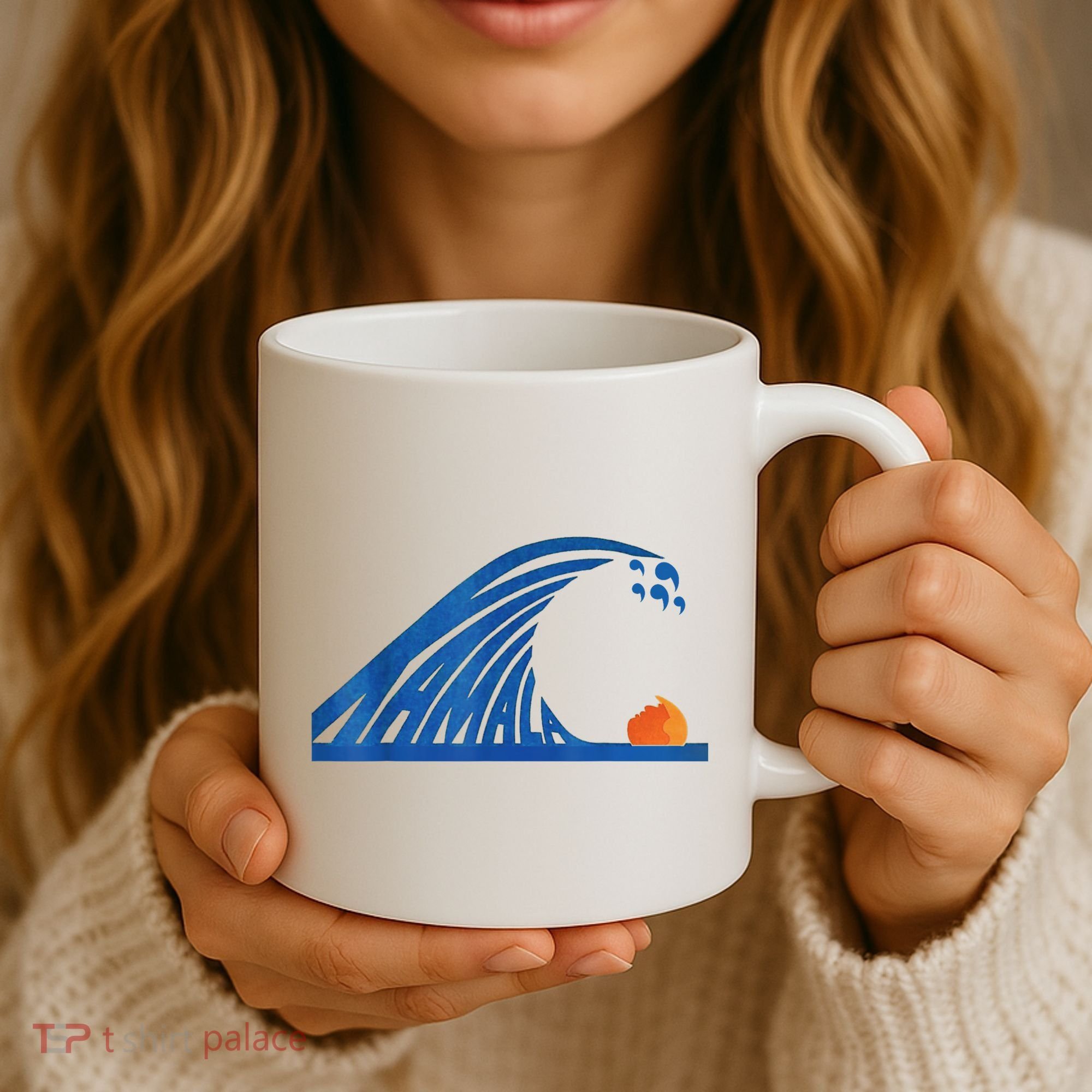 Gary Taxali Kamala Wave Coffee Mug