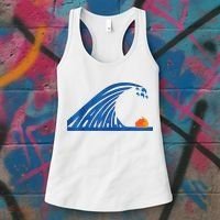 Gary Taxali Kamala Wave Women's Tank Top thumb 3