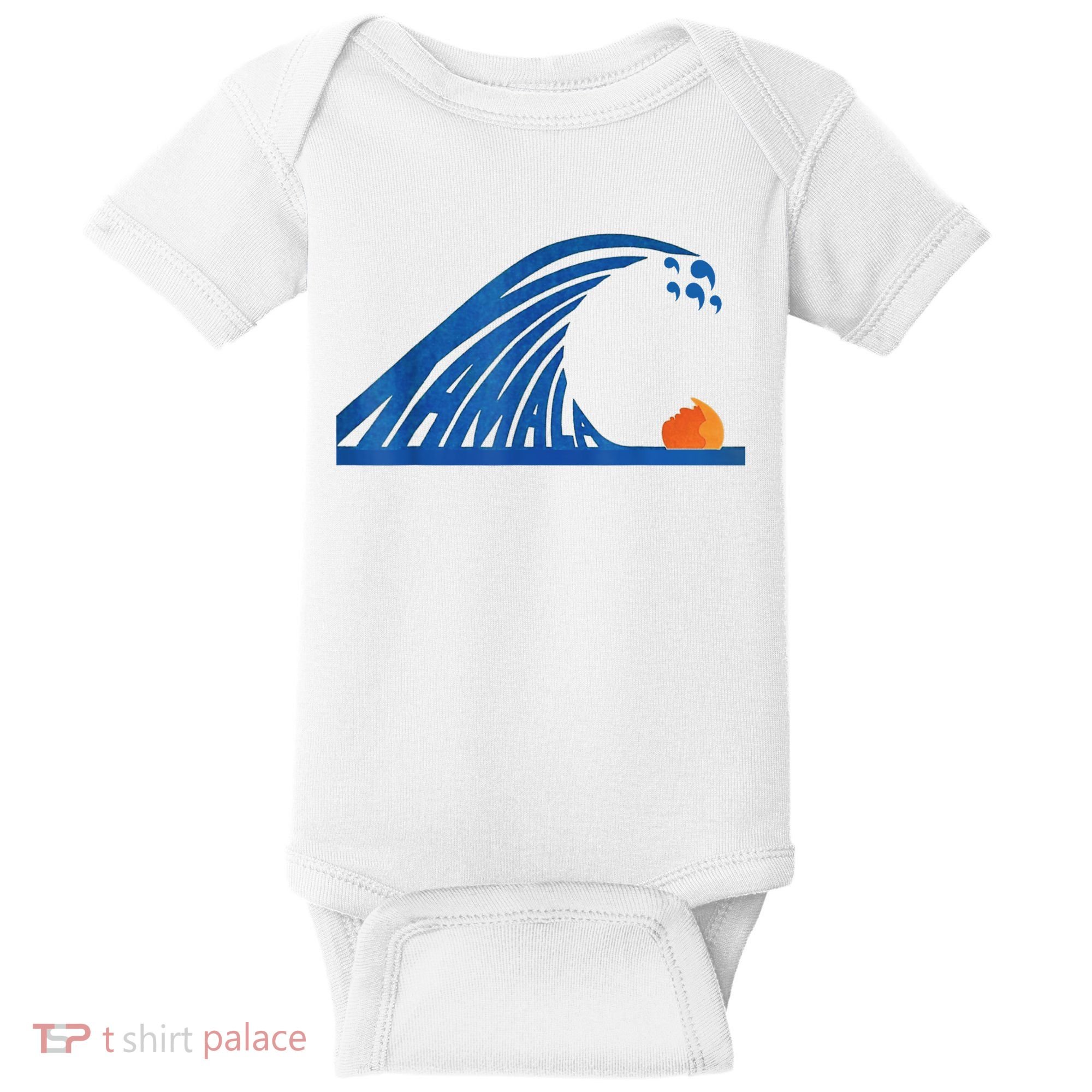 Gary Taxali Kamala Wave Baby Bodysuit