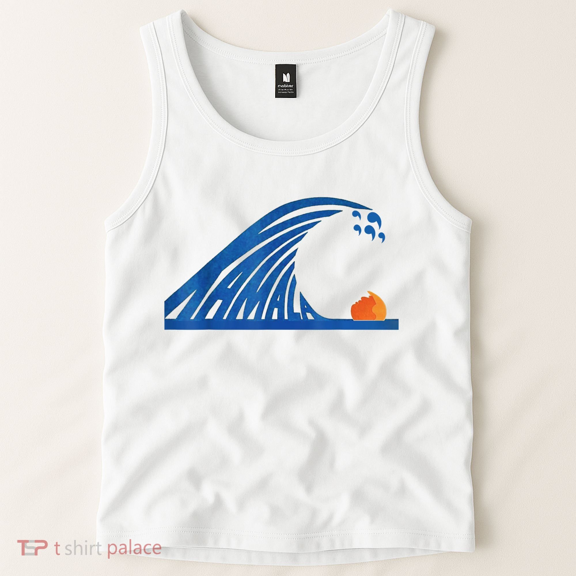 Gary Taxali Kamala Wave Tank Top