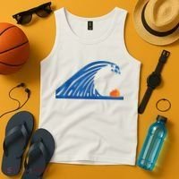 Gary Taxali Kamala Wave Tank Top thumb 4