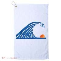Gary Taxali Kamala Wave Golf Towel thumb 0