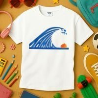 Gary Taxali Kamala Wave Kids T-Shirt thumb 3