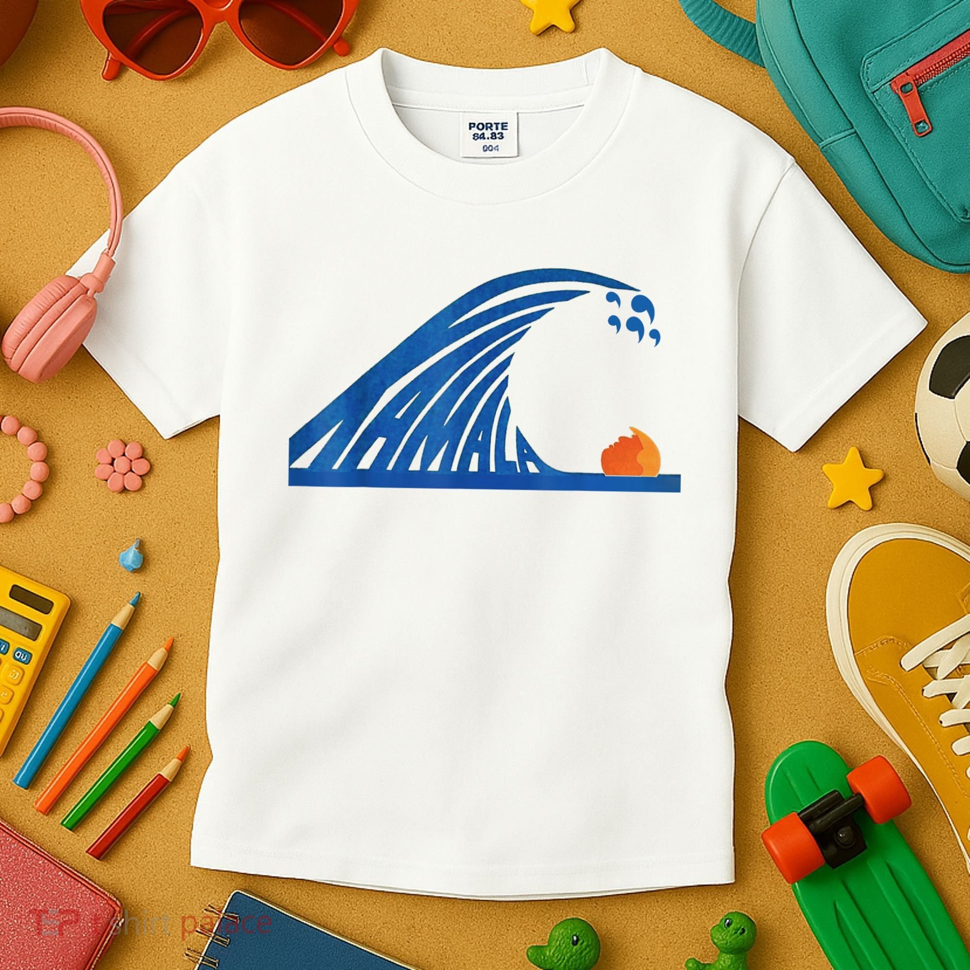 Gary Taxali Kamala Wave Kids T-Shirt