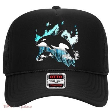 Killer Whale Ocean Lover Gift Idea Men Boys Kids Orca Great Gift Hat