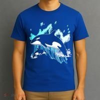 Killer Whale Ocean Lover Gift Idea Men Boys Kids Orca Great Gift T-Shirt thumb 3