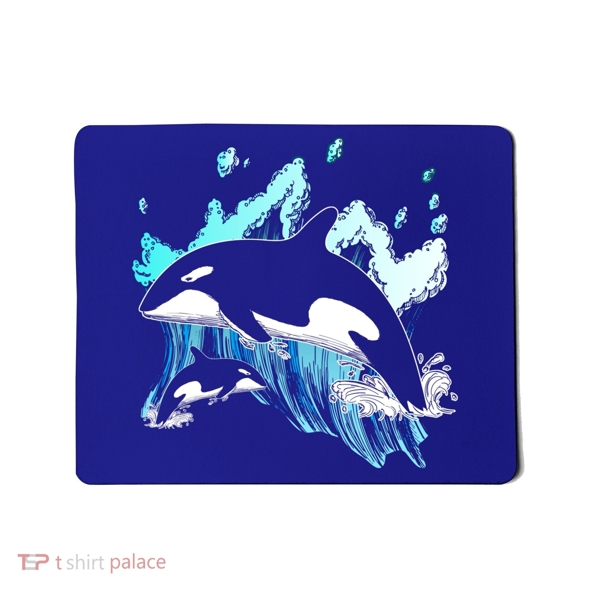 Killer Whale Ocean Lover Gift Idea Men Boys Kids Orca Great Gift Mousepad