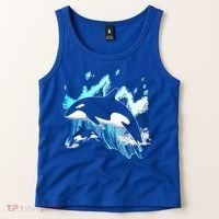 Killer Whale Ocean Lover Gift Idea Men Boys Kids Orca Great Gift Tank Top thumb 2