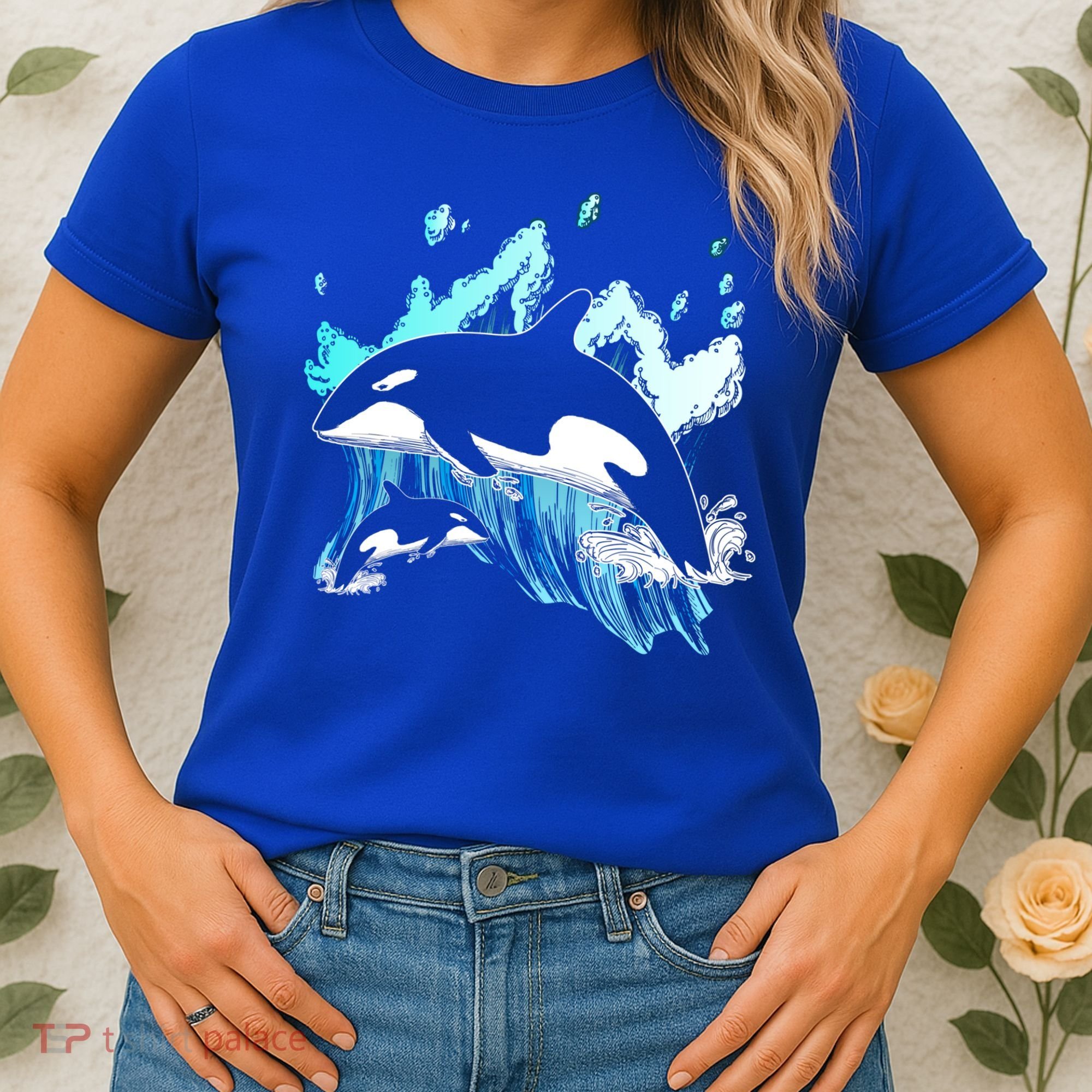 Killer Whale Ocean Lover Gift Idea Men Boys Kids Orca Great Gift Women's T-Shirt