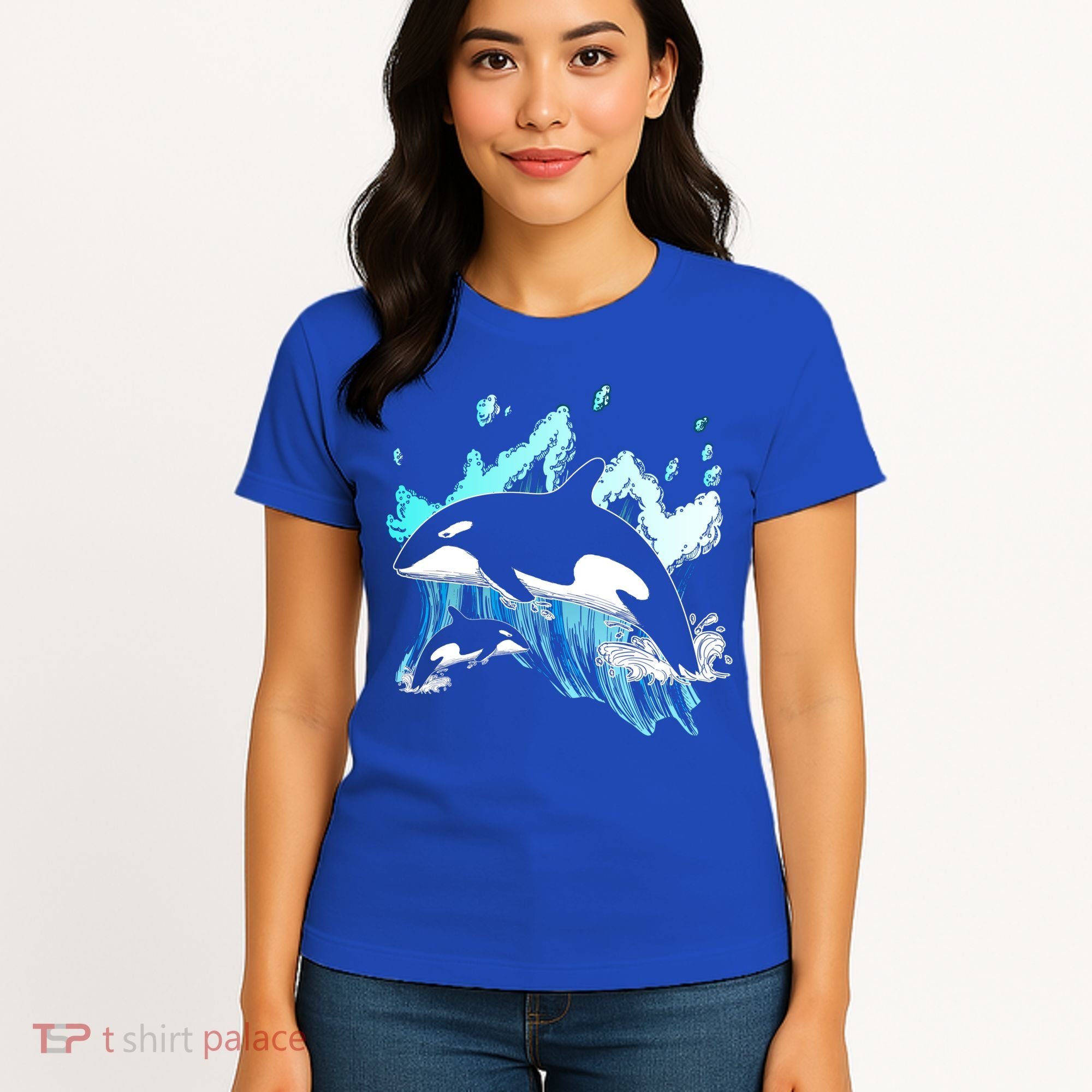 Killer Whale Ocean Lover Gift Idea Men Boys Kids Orca Great Gift Women's T-Shirt
