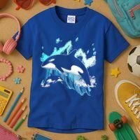 Killer Whale Ocean Lover Gift Idea Men Boys Kids Orca Great Gift Kids T-Shirt thumb 3