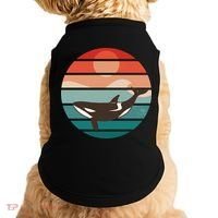 Killer Whale Retro Sunset Doggie Tank thumb 0