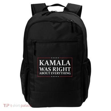Kamala Was Right About Everything Backpack