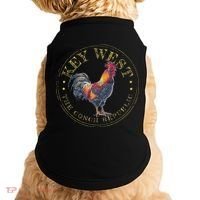 Key West Rooster Fl The Conch Republic Funny Souvenir Doggie Tank thumb 0