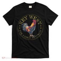 Key West Rooster Fl The Conch Republic Funny Souvenir T-Shirt thumb 0
