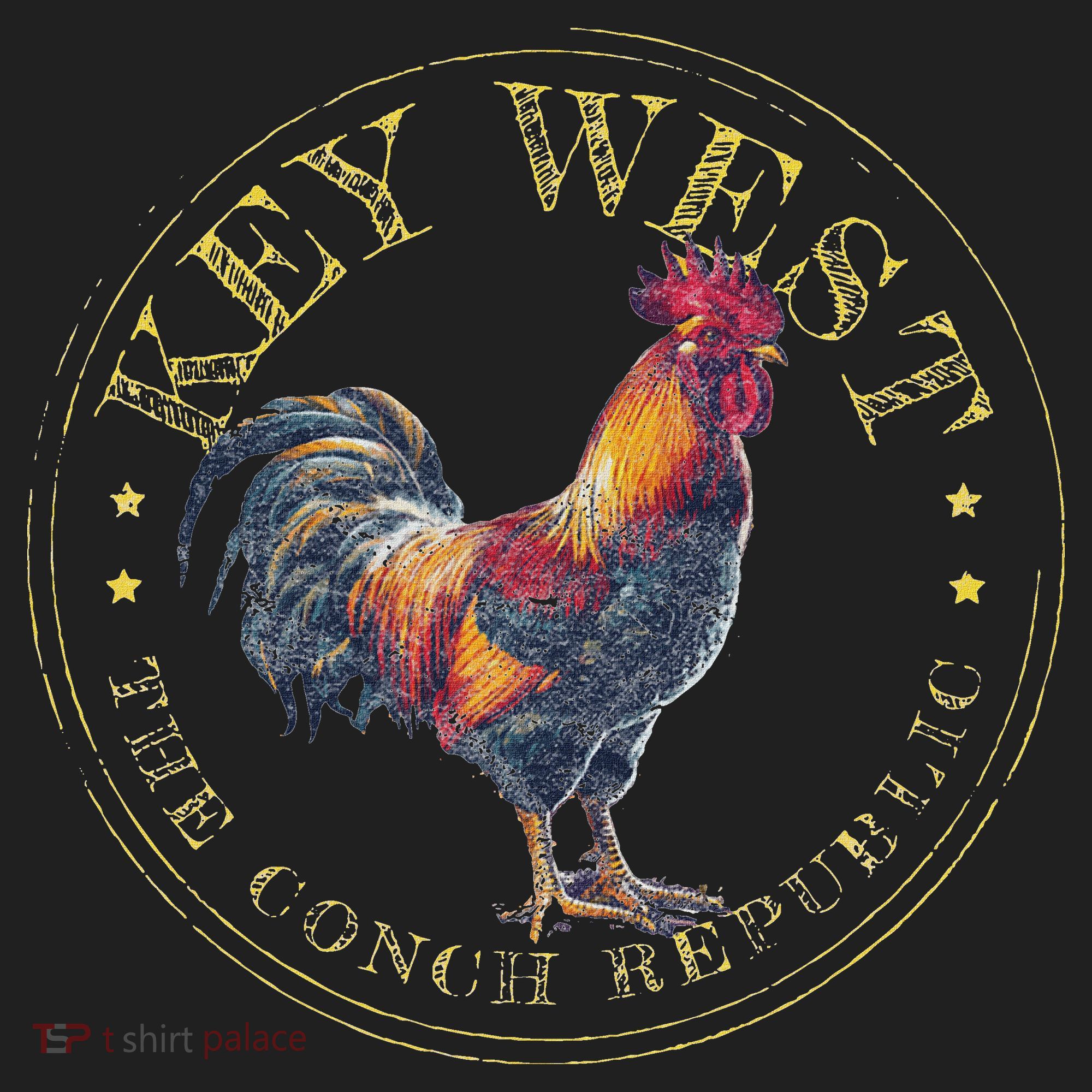 Key West Rooster Fl The Conch Republic Funny Souvenir Beanie