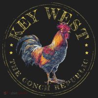 Key West Rooster Fl The Conch Republic Funny Souvenir Tumbler thumb 3