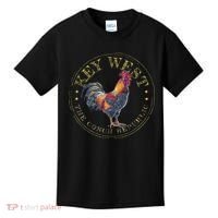 Key West Rooster Fl The Conch Republic Funny Souvenir Kids T-Shirt thumb 0