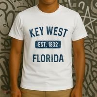 Key West Souvenirs Gift Florida Keys Fl Vintage T-Shirt thumb 3