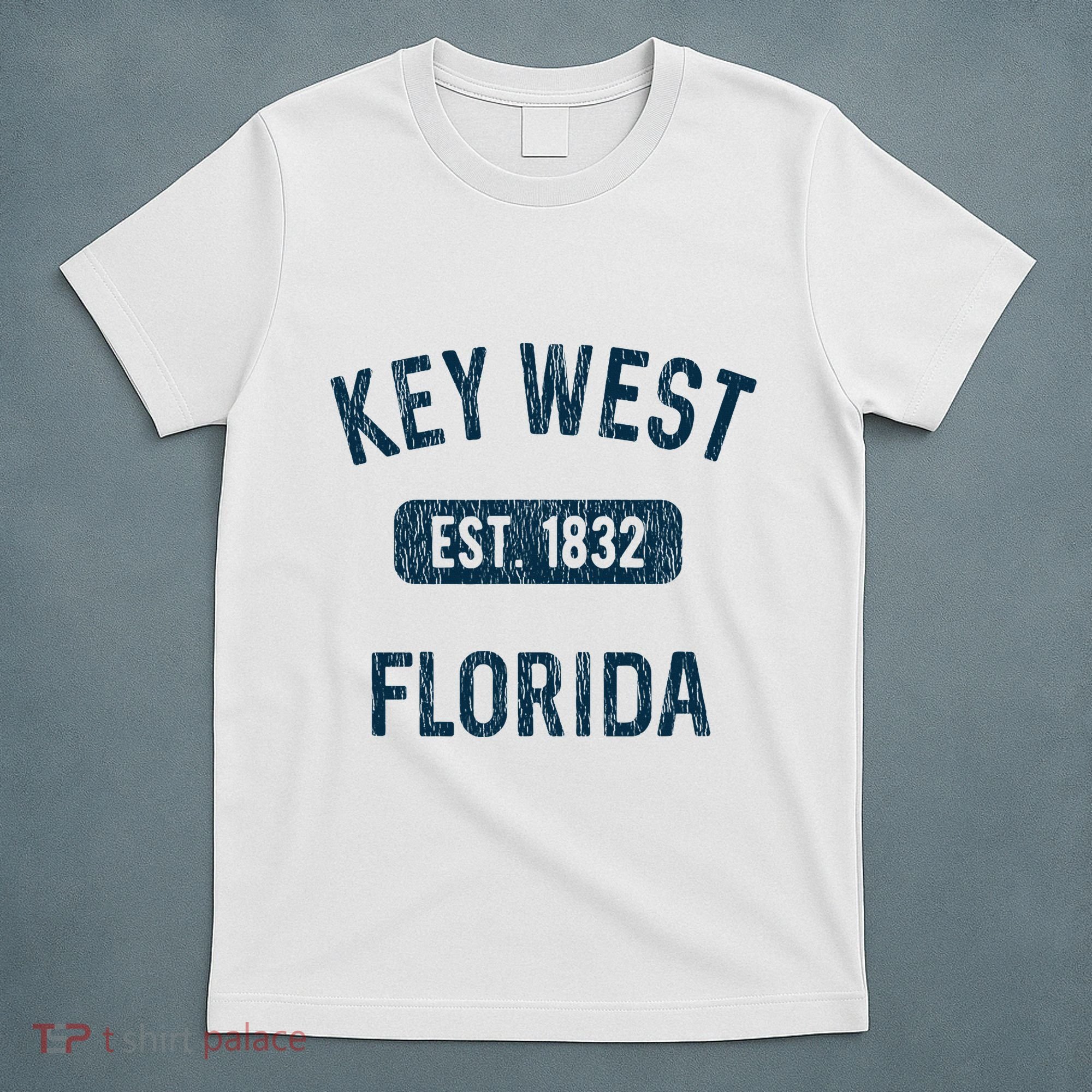 Key West Souvenirs Gift Florida Keys Fl Vintage T-Shirt