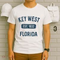 Key West Souvenirs Gift Florida Keys Fl Vintage T-Shirt thumb 6