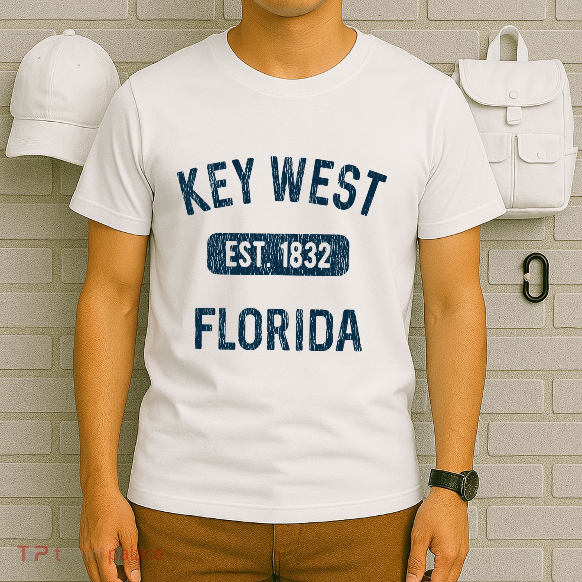Key West Souvenirs Gift Florida Keys Fl Vintage T-Shirt