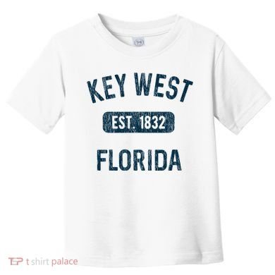 Key West Souvenirs Gift Florida Keys Fl Vintage Toddler T-Shirt