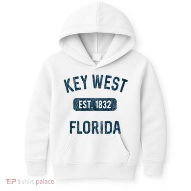 Key West Souvenirs Gift Florida Keys Fl Vintage Kids Hoodie