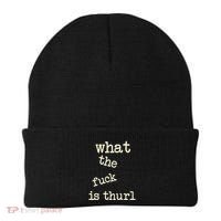 Kur7947 What The Fuck Is Thurl Beanie thumb 0