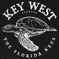 Key West Turtle Florida Keys Scuba Fishing Diving Tee Women's Tank Top thumb 5