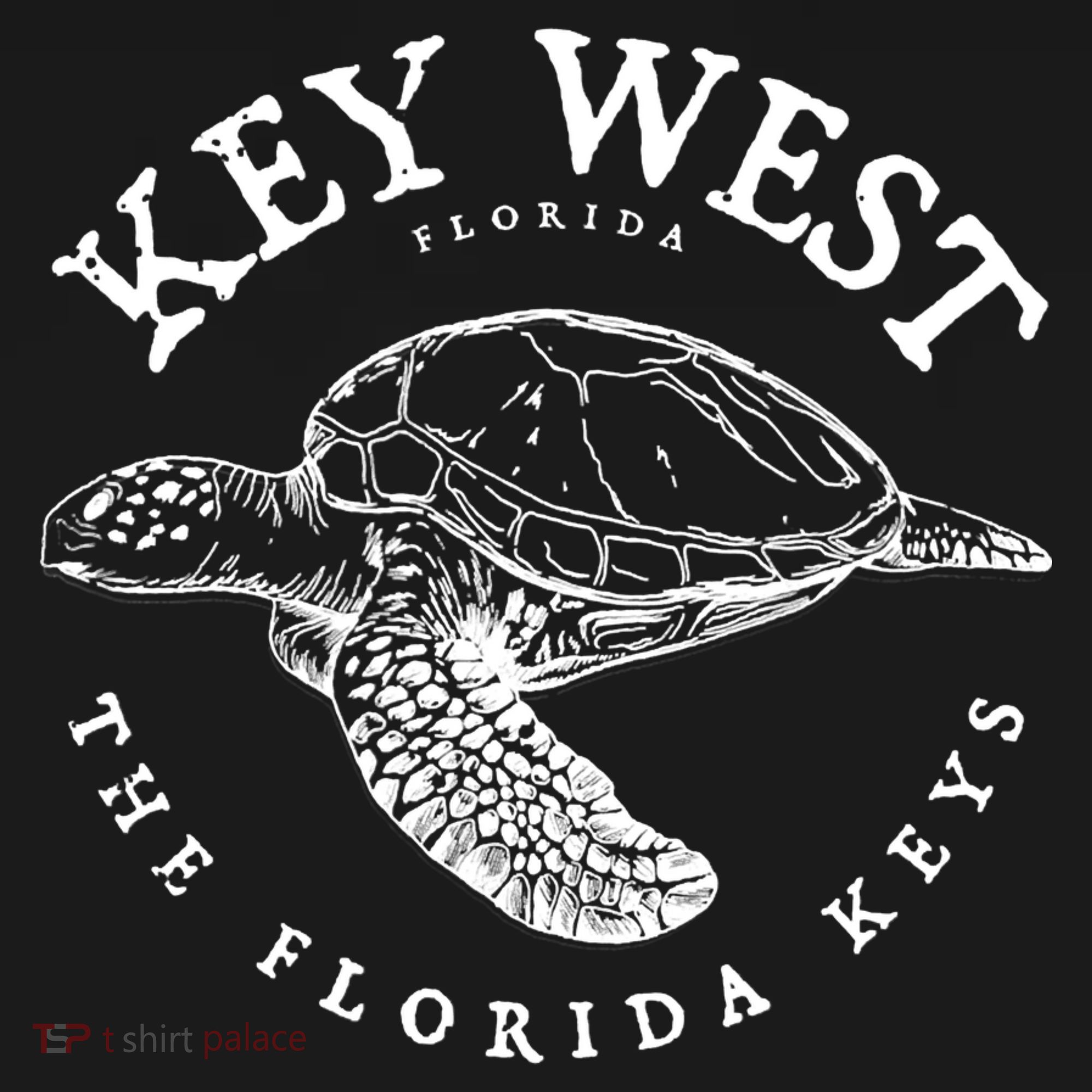 Key West Turtle Florida Keys Scuba Fishing Diving Tee Toddler Hoodie