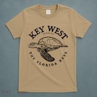 Key West Turtle Florida Keys Scuba Fishing Diving Tee T-Shirt thumb 5