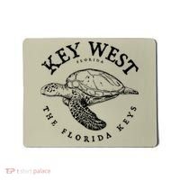 Key West Turtle Florida Keys Scuba Fishing Diving Tee Mousepad thumb 0