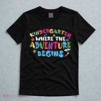 Kindergarten Where The Adventure Begins Back To School First Day Of School T-Shirt thumb 5