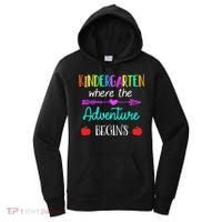 Kindergarten Where The Adventure Begins Kinder Teacher Women's Hoodie thumb 0