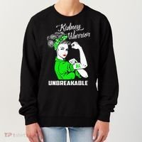 Kidney Warrior Unbreakable Kidney Awareness Gift Women's Sweatshirt thumb 0