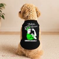 Kidney Warrior Unbreakable Kidney Awareness Gift Doggie Tank thumb 2