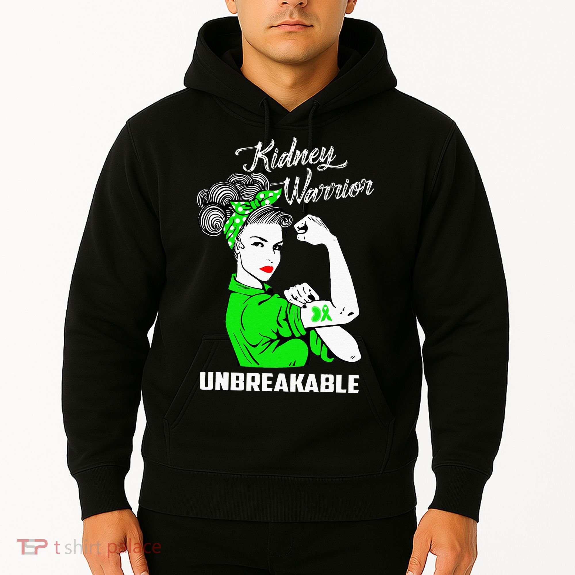 Kidney Warrior Unbreakable Kidney Awareness Gift Hoodie