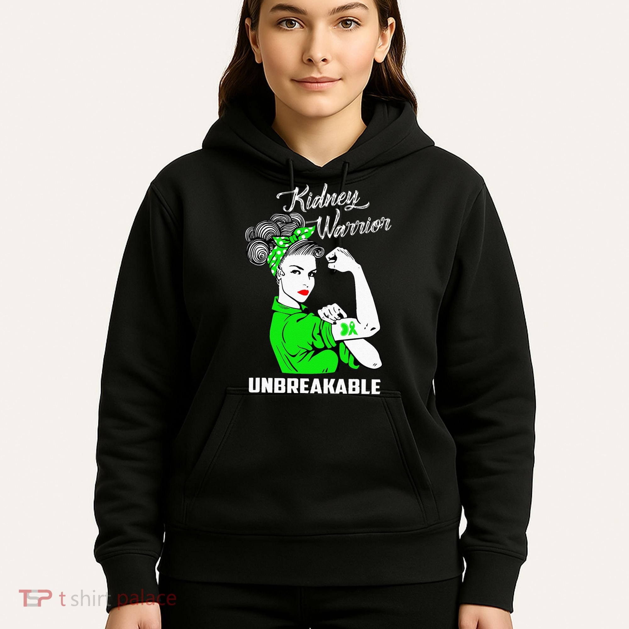 Kidney Warrior Unbreakable Kidney Awareness Gift Hoodie