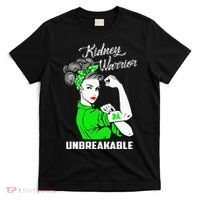 Kidney Warrior Unbreakable Kidney Awareness Gift T-Shirt thumb 0