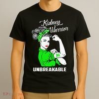 Kidney Warrior Unbreakable Kidney Awareness Gift T-Shirt thumb 3