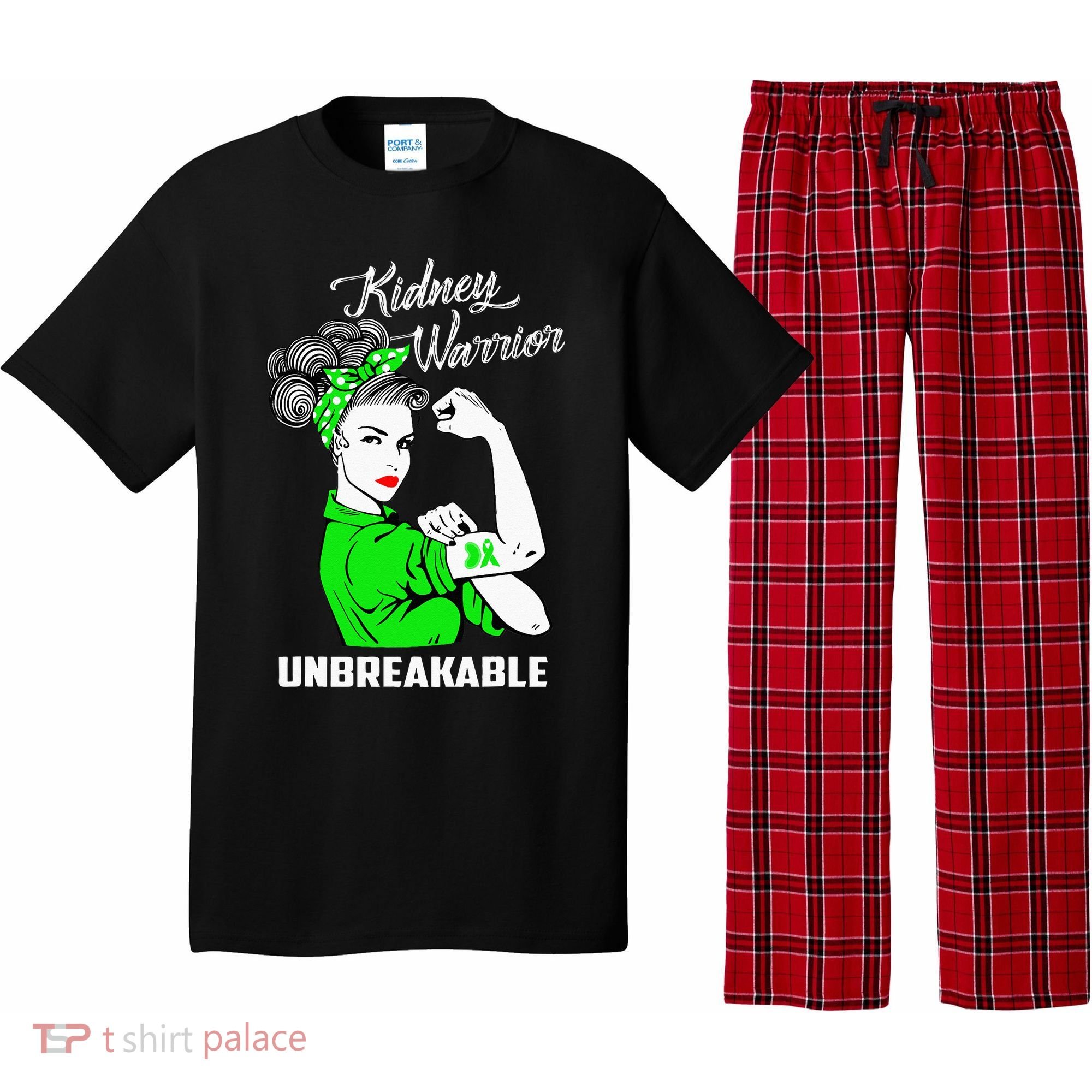 Kidney Warrior Unbreakable Kidney Awareness Gift Pajama Set
