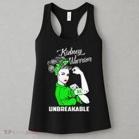 Kidney Warrior Unbreakable Kidney Awareness Gift Women's Tank Top thumb 3