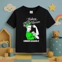 Kidney Warrior Unbreakable Kidney Awareness Gift Toddler T-Shirt thumb 3