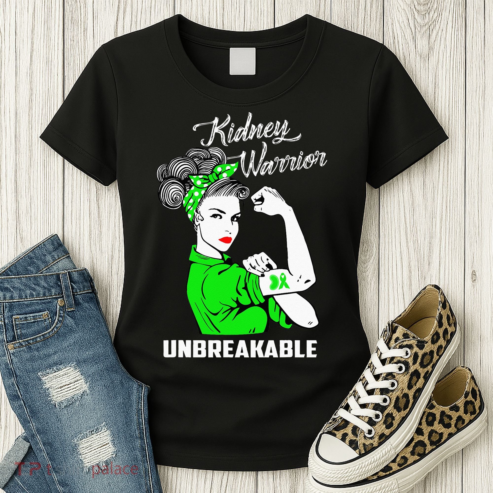 Kidney Warrior Unbreakable Kidney Awareness Gift Women's T-Shirt